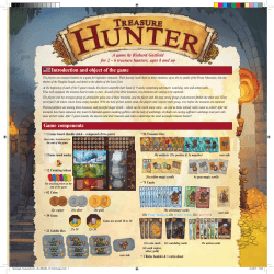 Introduction and object of the game Game components