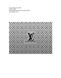 Louis Vuitton Case Study