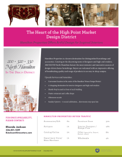 The Heart of the High Point Market Design District