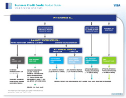 Business Credit Cards: Product Guide