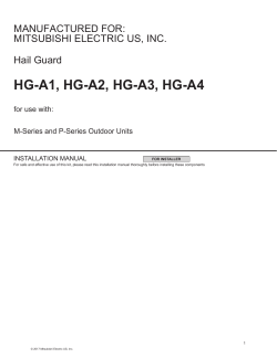 HG-A1, HG-A2, HG-A3, HG-A4