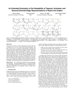 An Extended Evaluation of the Readability of Tapered, Animated