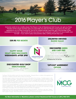 Needwood Player`s Club