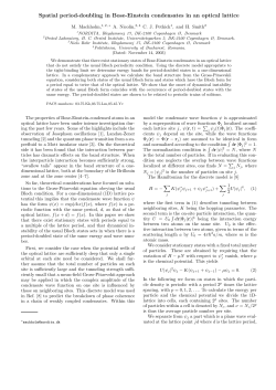 Spatial period-doubling in Bose-Einstein condensates in an optical