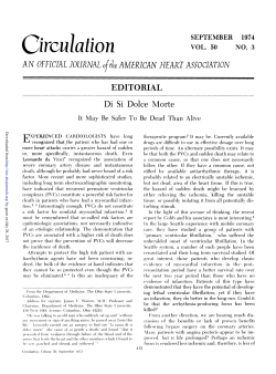 AN OFFICIAL JOLURNAL of the AMERICAN HEART