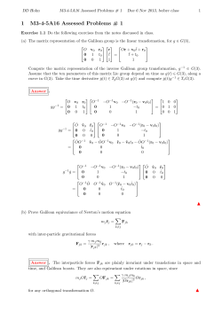 1 M3-4-5A16 Assessed Problems # 1 &Alpha; &Alpha;