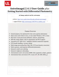 AstroImageJ 2.4.1 User Guide plus - University of Louisville Astronomy