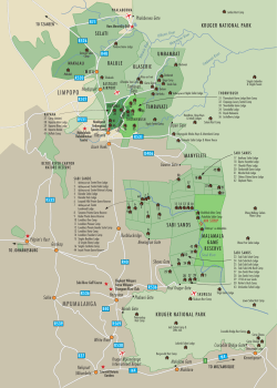 Greater Kruger Map