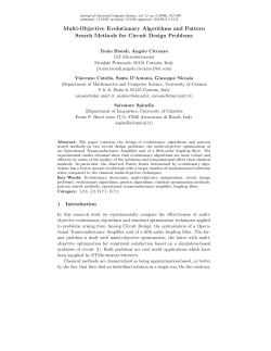 Multi-Objective Evolutionary Algorithms and Pattern Search