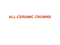 all-ceramic crowns