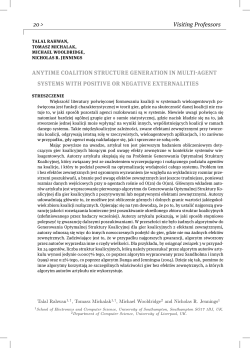 Anytime Coalition Structure Generationin Multi