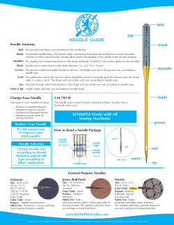 SCHMETZ Works with All Sewing Machines - Euro