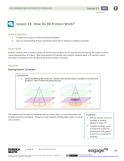 Geometry Module 3, Topic B, Lesson 13: Teacher Version