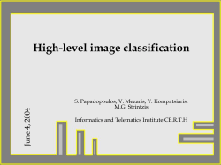High-Level Image Classification