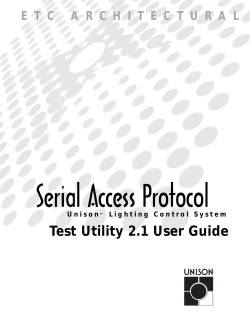 USAP Test Utility