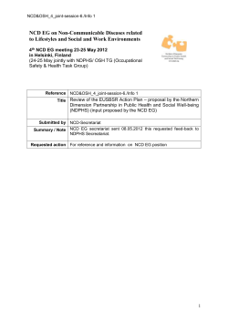 Current structure of the EUSBSR action plan