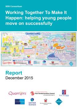 SDS Consortium Working Together To Make It