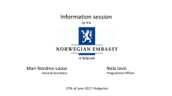 Strengthening EU integration in Serbia and Montenegro