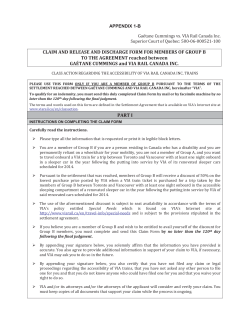 CLAIM AND RELEASE AND DISCHARGE FORM