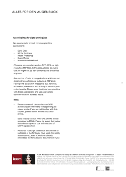 Assuming Data - ICOM Messebau GmbH