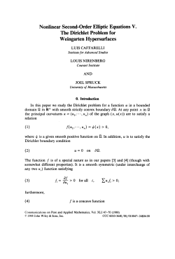 Nonlinear second-order elliptic equations V. The