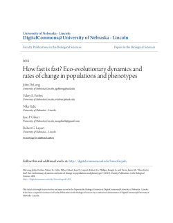 Eco-evolutionary dynamics and rates of change in populations and