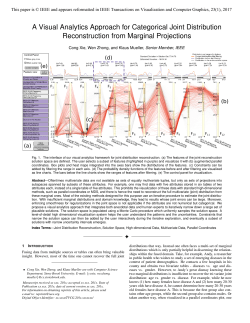 A Visual Analytics Approach for Categorical Joint Distribution