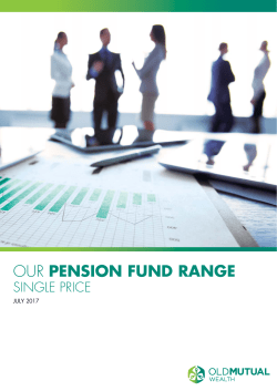 single price - Old Mutual Wealth