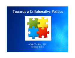 Choices for voters, choices for MP`s