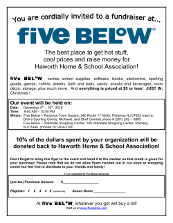The best place to get hot stuff, cool prices and raise money for