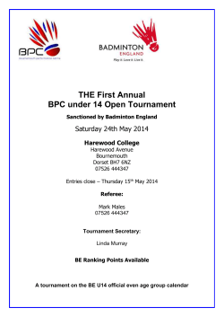 Rules and Conditions