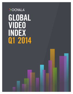 Ooyala`s Q1 2014 Global Video Index