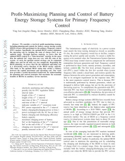Profit-Maximizing Planning and Control of Battery Energy