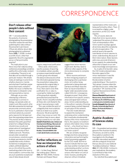 Don`t release other people`s data without their consent