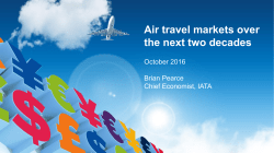 Air travel markets over