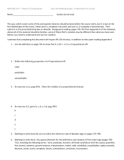 MA/CSSE 474 &ndash; Theory of Computation Quiz and - Rose