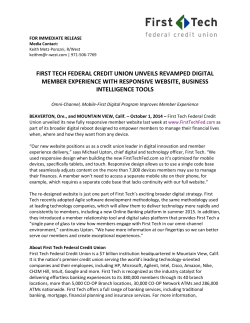 first tech federal credit union unveils revamped digital member