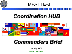Military Co-ordination Forum
