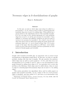 Necessary edges in k-chordalizations of graphs