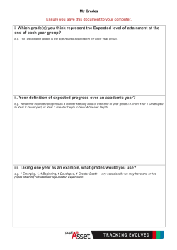 My Grades Ensure you Save this document to your computer. i