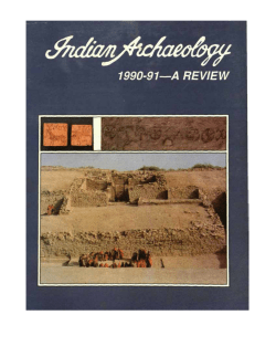 Indian Archaeology 1990-91 A Review