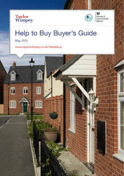 Help to Buy Buyer`s Guide