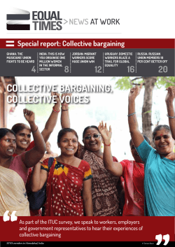 collective bargaining, collective voices