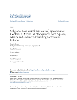 Subglacial Lake Vostok (Antarctica) Accretion Ice Contains a