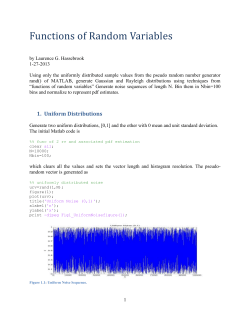 FLAT TOP SAMPLING AND DISCRETE