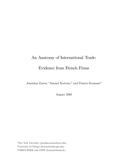 Evidence from French Firms - Paris School of Economics