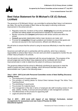 Best Value for Schools