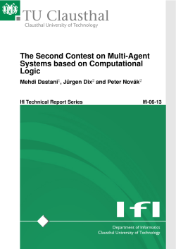 The Second Contest on Multi-Agent Systems based on