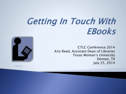 EBooks: Are Your Students Getting a Return on Your Investment?