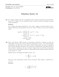Solution Series 12